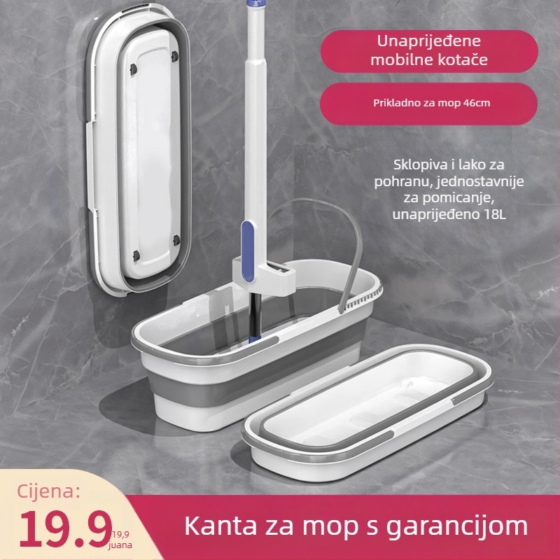 Sklopivi pravokutni koš za mop, plastična, marka Other, nije uvozena, drugo vrijeme izlaska na tržište