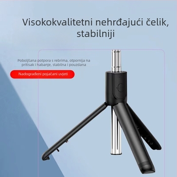 Y21S prijenosna selfie štapića sa stativom, Bluetooth daljinskim upravljačem, teleskopski sklopiva od nehrđajućeg čelika