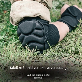 Set zaštitnih koljena i lakta za trening – zaštita od pada, protiv klizanja i udara, debeli jastučići za koljena i laktove, za muškarce i žene