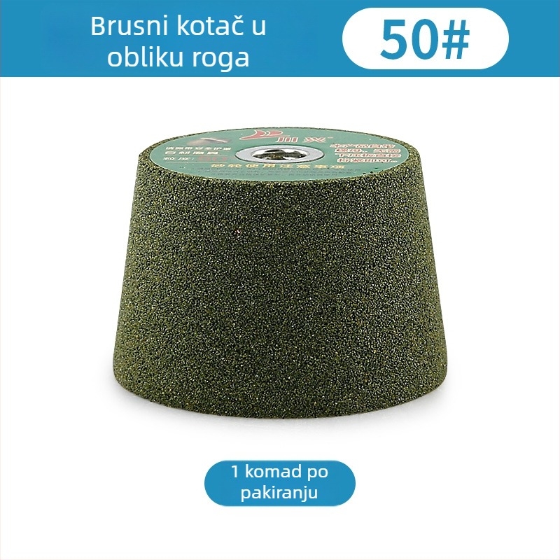 Konični kamen abrazivni disk za brušenje granita, cementa i metala – brušenje, poliranje i završna obrada keramike, glava kutne brusilice