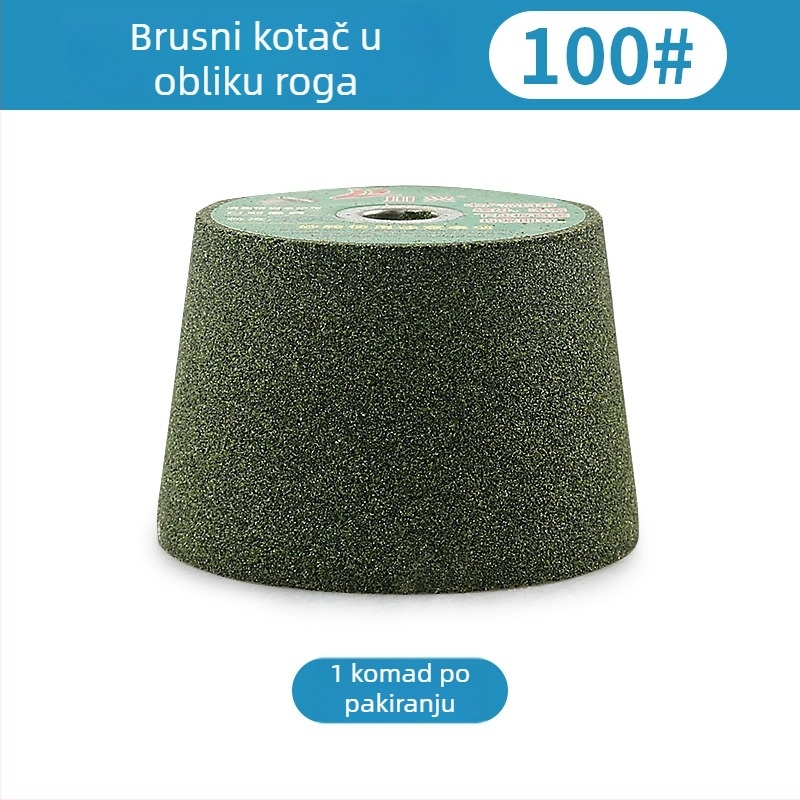 Konični kamen abrazivni disk za brušenje granita, cementa i metala – brušenje, poliranje i završna obrada keramike, glava kutne brusilice