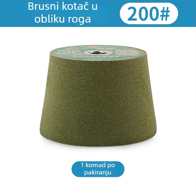 Konični kamen abrazivni disk za brušenje granita, cementa i metala – brušenje, poliranje i završna obrada keramike, glava kutne brusilice