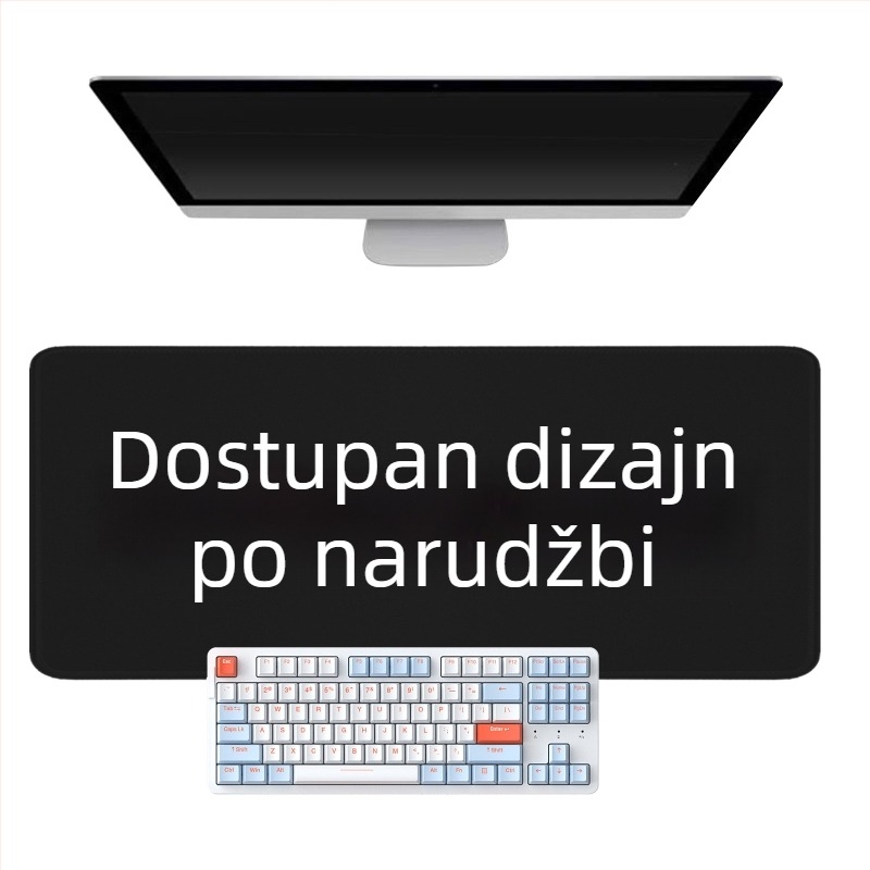 Podloga za miš s retro persijskim uzorkom, ultra velika, otporna na prljavštinu, protuklizna, esports gaming podloga za računalo i stol