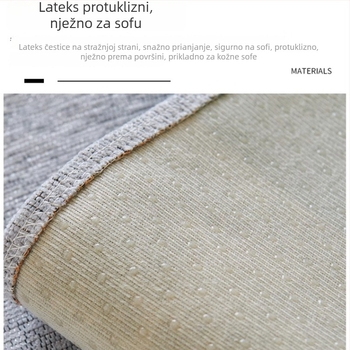 Četverosezonski protuklizni jastuk za kauč s boemskim luksuznim dojmom i navlakom