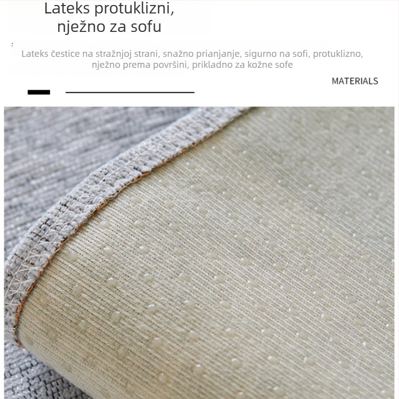 Četverosezonski protuklizni jastuk za kauč s boemskim luksuznim dojmom i navlakom