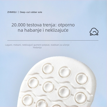 Prozračne papuče i sandale za bebe 0–2 godine, s nesklizavajućim mekanim potplatom, mrežasti materijal, za dječake i djevojčice