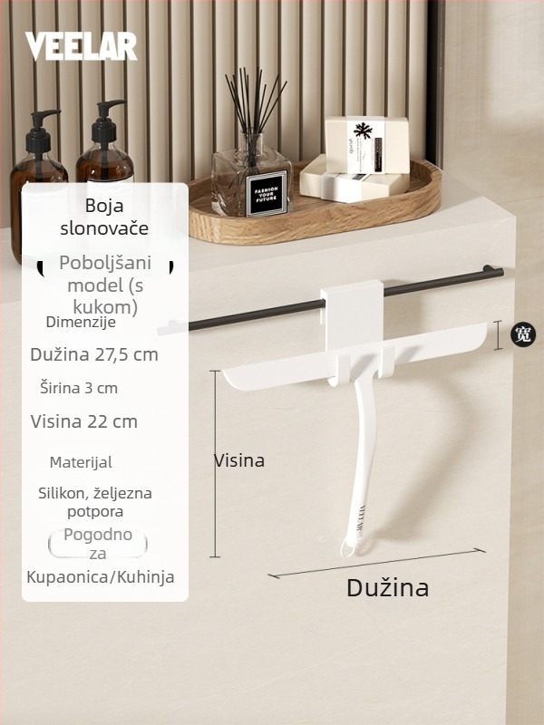 Brisač za staklo za kućnu upotrebu – ogledala, radne ploče i kupaonica