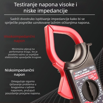 Digitalni multimetar visoke preciznosti 9205A 830B, ručni, zaštita od izgaranja, za električare i kućnu upotrebu, digitalni zaslon, veleprodaja