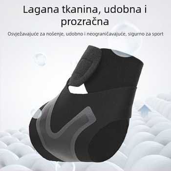 Prilagodljiva ortoza za gležanj, lagana i prozračna zaštita od uganuća, vanjski košarkaški proizvod s logotipom