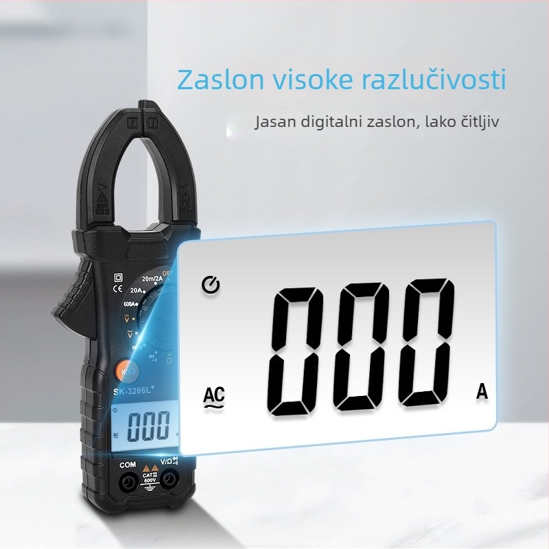 Digitalni clamp meter, višestruki automatski raspon 3266L, inteligentan model