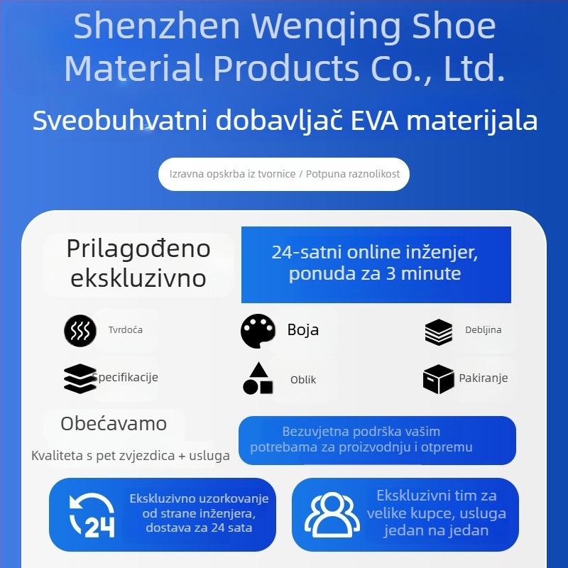 EVA traka protiv udara, U-oblikovani zaštitni rub od pjene, vatrootporna EVA pjena, zaštita rubova i kutova