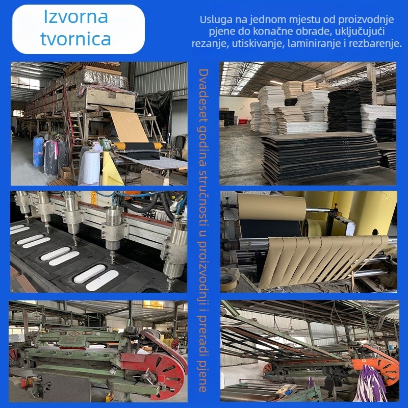 EVA traka protiv udara, U-oblikovani zaštitni rub od pjene, vatrootporna EVA pjena, zaštita rubova i kutova