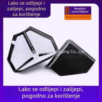 Zaštitni kutovi za pakiranje s ljepilom na stražnjoj strani – 3 u 1, karton i plastika