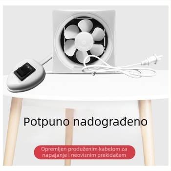 Billion Hope lamelni ventilator za kupaonicu i kuhinju, prozorski tip unutarnje ventilacije