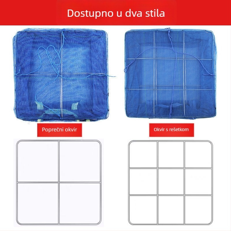 Sklopiva mreža za sušenje s zaštitom od muha, za sušenje povrća, batata, ribe i voća; čvrst dizajn