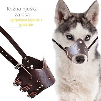 PU maska za pse – prozračna, meka, sigurna protiv ugriza | Pet Baihui