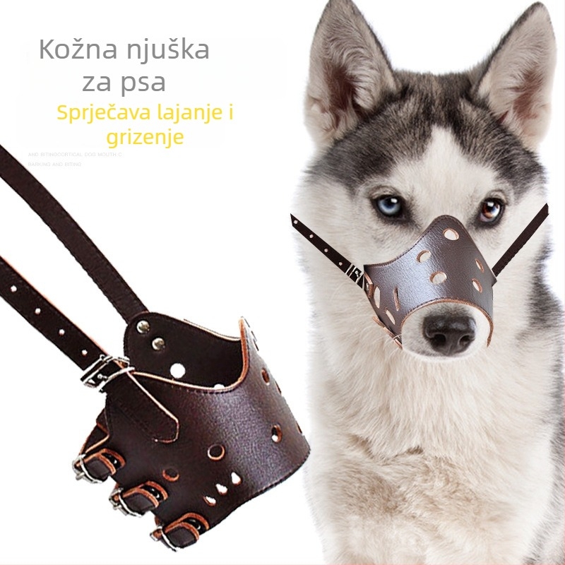 PU maska za pse – prozračna, meka, sigurna protiv ugriza | Pet Baihui