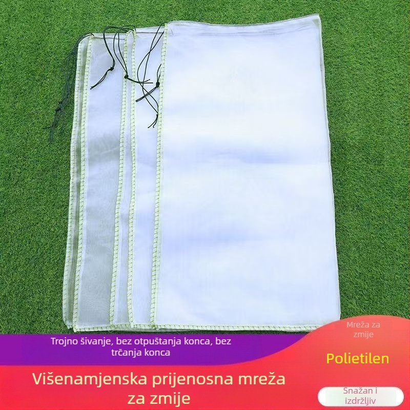 Ojačana najlonska mrežasta vrećica s 100 mreža, za male vodene životinje.