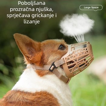 Namusnica za pse protiv ugriza i žvakanja, pogodna za velike, srednje i male pse; Teddy namusnica za pse, zaštita od ugriza i laja