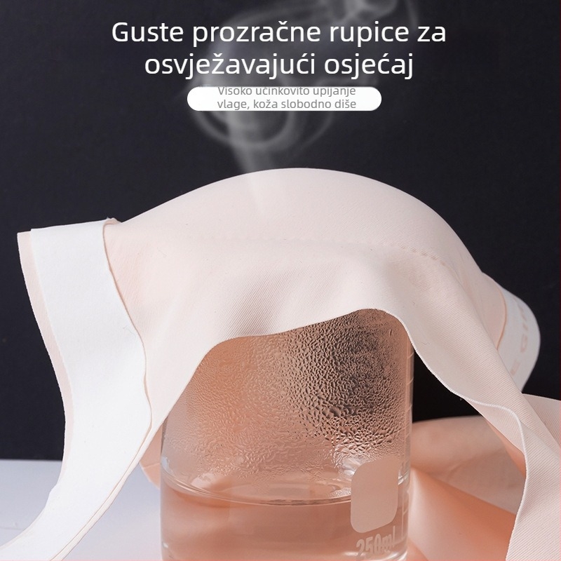 7A antibakterijski bezšivni djevojački donji veš, grudnjak i sportski top za podizanje i korekciju, 12–18 godina