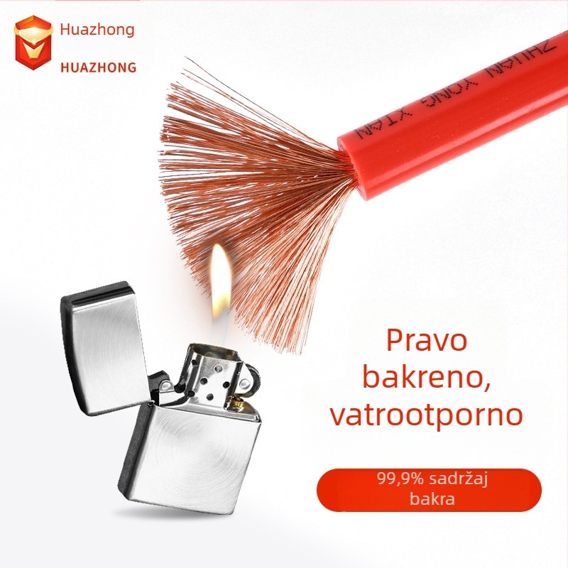 500A kabel za automobilsku bateriju s klemmama