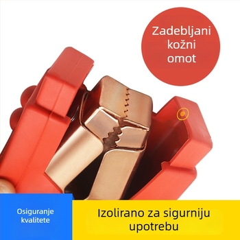 Automobilski kabel za hitno pokretanje s bakrenim jezgrom, debeli, duljina 3 m, 1800 A – terenska vozila