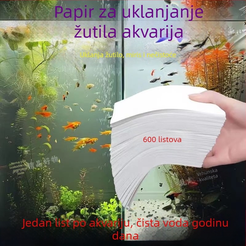 Family Meaning Filtrirajuće Sredstvo Za Akvarij Za Uklanjanje Žute Vode, Uklanjanje Mirisa i List Apsorpcije Boje