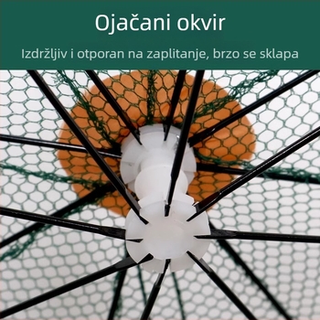 Sklopiva mreža za škampi i rakove – mreža za otvoreni ribolov
