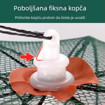 Sklopiva mreža za škampi i rakove – mreža za otvoreni ribolov