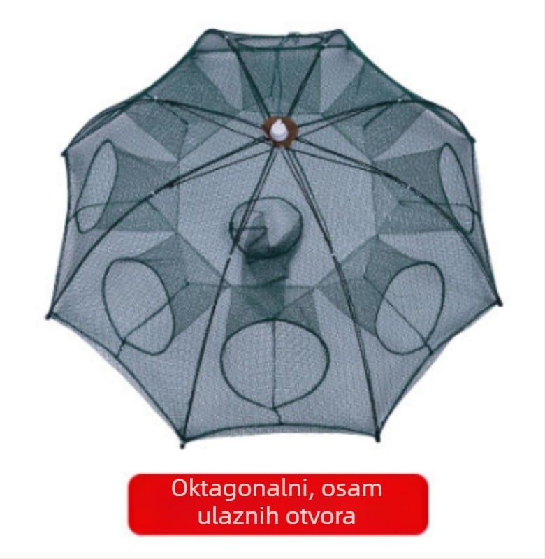 Sklopiva mreža za škampi i rakove – mreža za otvoreni ribolov