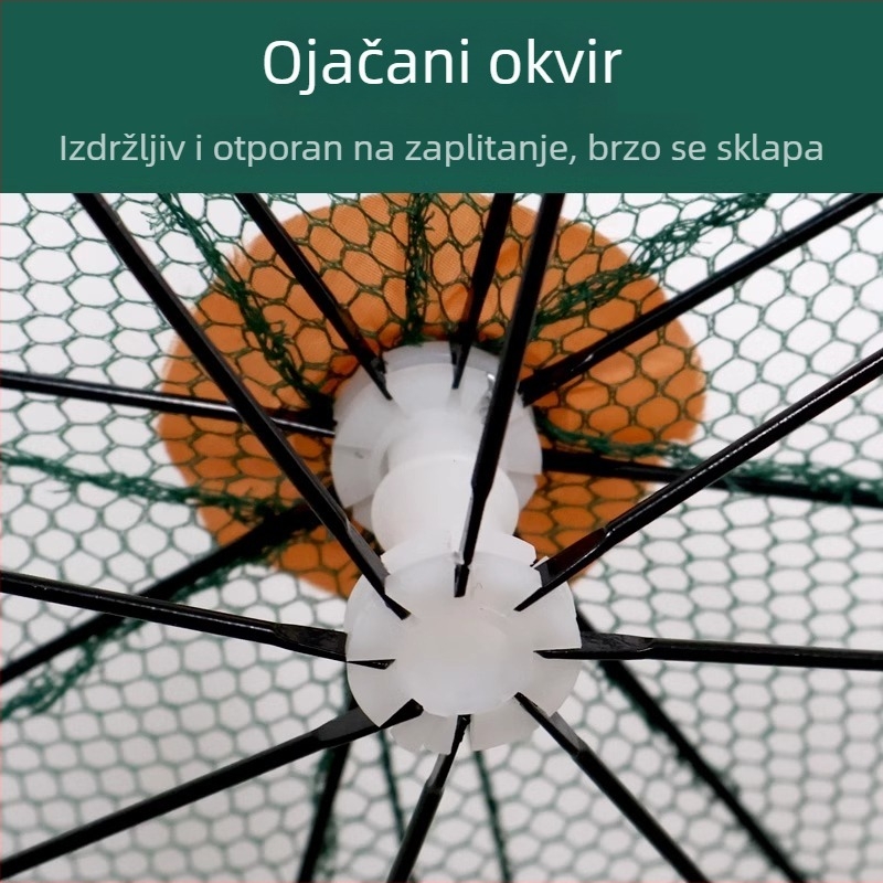 Sklopiva mreža za škampi i rakove – mreža za otvoreni ribolov