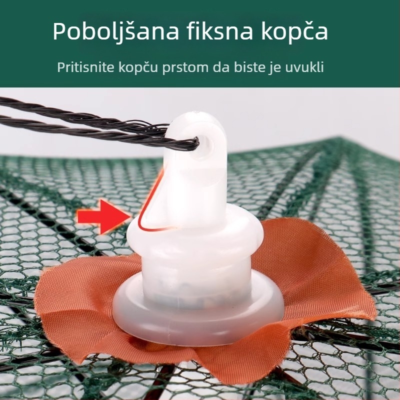 Sklopiva mreža za škampi i rakove – mreža za otvoreni ribolov