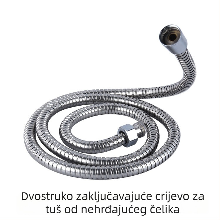 Nehrđajući čelični prozirni unutarnji cijev, otporan na eksplozije za ručni tuš u kupaonici