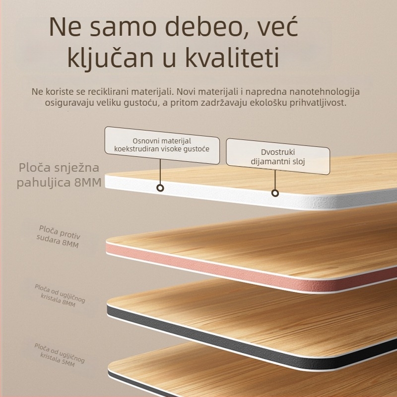Panel zida od bambusovih vlakana s furnirom od drveta, bezšivan integrirani panel, unutarnja dekoracija, vodootporan i otporan na vlagu