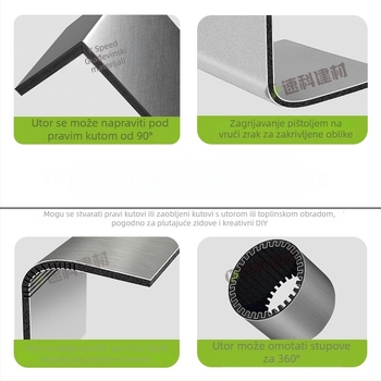 PVC zidni paneli Carbon Crystal s drvenim uzorkom – prilagodljivi paneli za uređenje doma