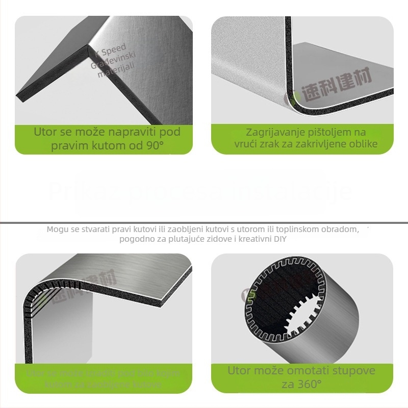 PVC zidni paneli Carbon Crystal s drvenim uzorkom – prilagodljivi paneli za uređenje doma