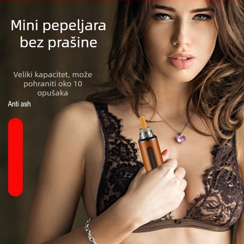 Auto pepeljar i navlaka za usnik