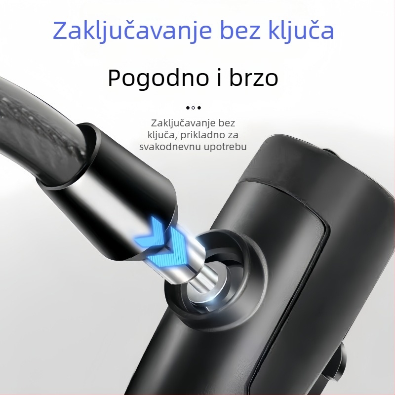 Lančani sigurnosni lokot za bicikl i električni motocikl