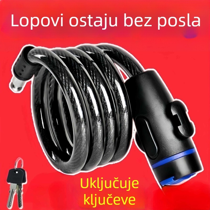 Lančani zaključak protiv krađe za bicikl i električni motocikl