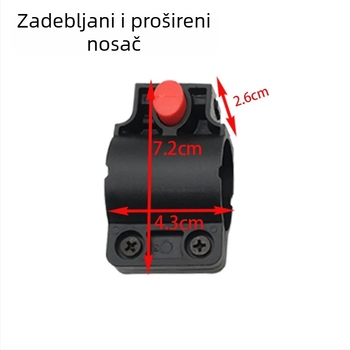 5118 čelični kabel zaključavanje za električni bicikl, bicikl i motocikl, s fiksnim prstenom