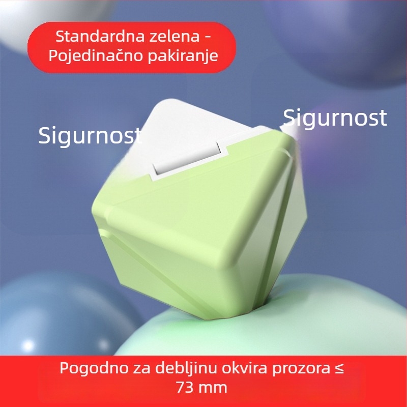 Krožni štitnici za prozore od aluminijskog legura, zaštita kutova protiv udara za prozore i vrata, kutni štitnici za prozore s unutarnjim otvaranjem, pokrivači zaštite kutova