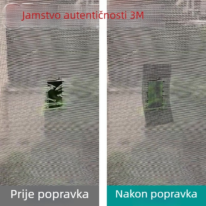 Samopopisive popravne naljepnice za rupe u mreži protiv komaraca; mrežna popravna traka u rolni