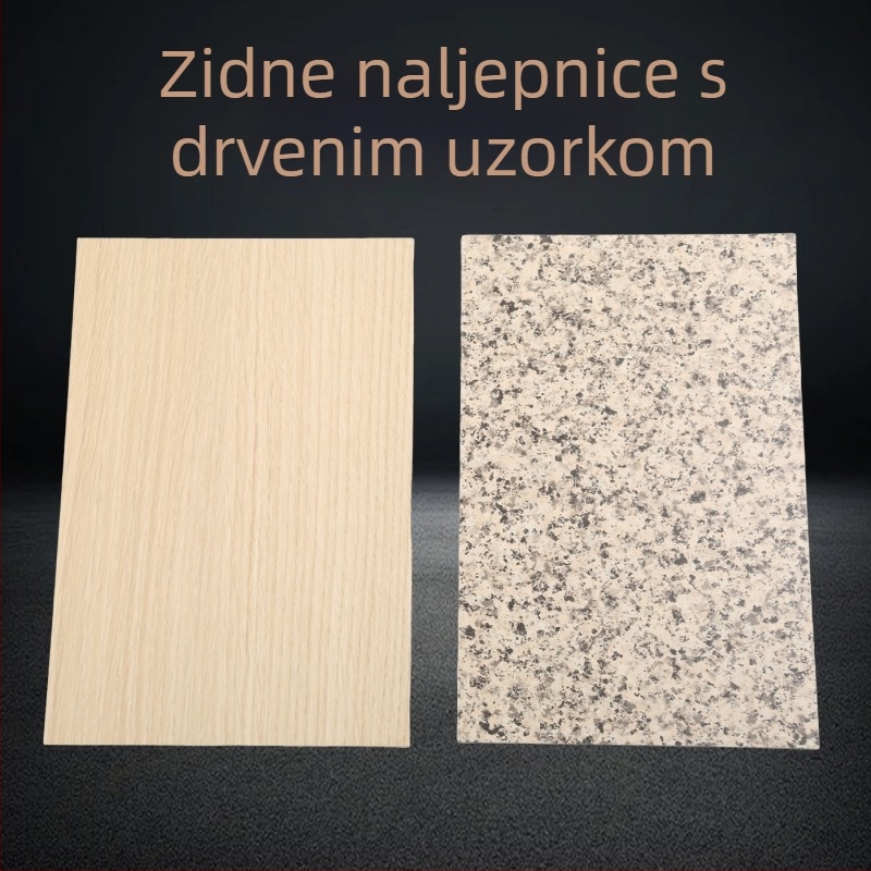 Drvene teksture zidne ploče, kvadratne, za dnevni boravak, aluminijsko-plastične ploče i laminirane metalne kompozitne ploče