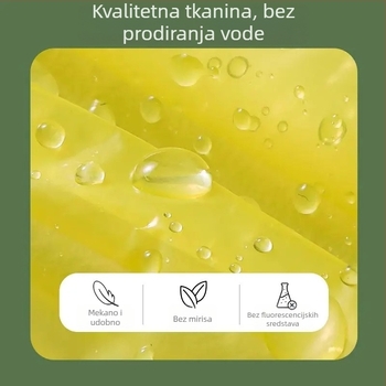 Dječji jednokratni prozirni kišni pončo, za cijelo tijelo, vodootporan