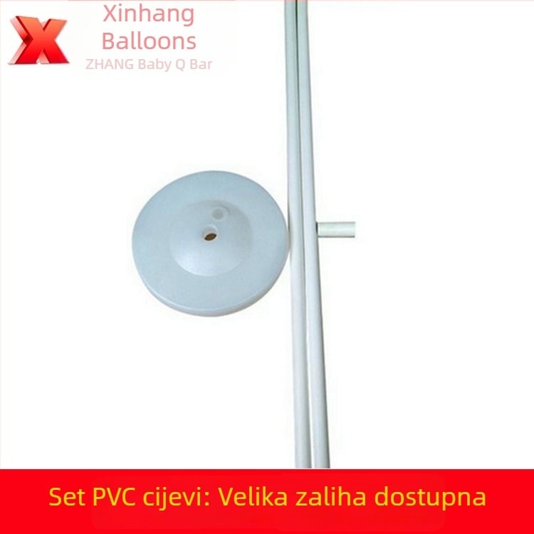 Set baze balon stupova s PVC cijevima za događaje, rođendane i vjenčanja