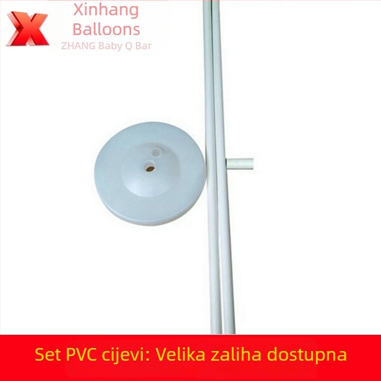 Set baze balon stupova s PVC cijevima za događaje, rođendane i vjenčanja