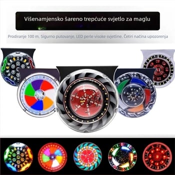 LED stražnja svjetla za velike kamione i prikolice, 24V, vodootporna, visoka svjetlina, dinamično šareno treptanje, upozorenje na sudar, stražnja maglenka