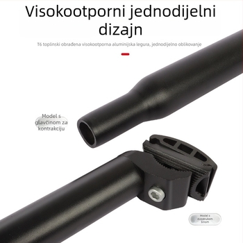 Produženi sjedalni stup od aluminijske legure za planinske, sklopive i fixie bicikle