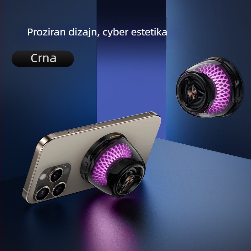 15W magnetsko bežično punjenje s RGB ambijentalnim svjetlom i Bluetooth zvučnikom, mini subwoofer za kućnu upotrebu