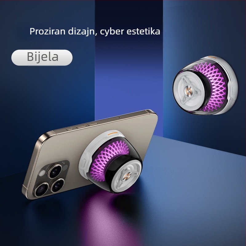 15W magnetsko bežično punjenje s RGB ambijentalnim svjetlom i Bluetooth zvučnikom, mini subwoofer za kućnu upotrebu